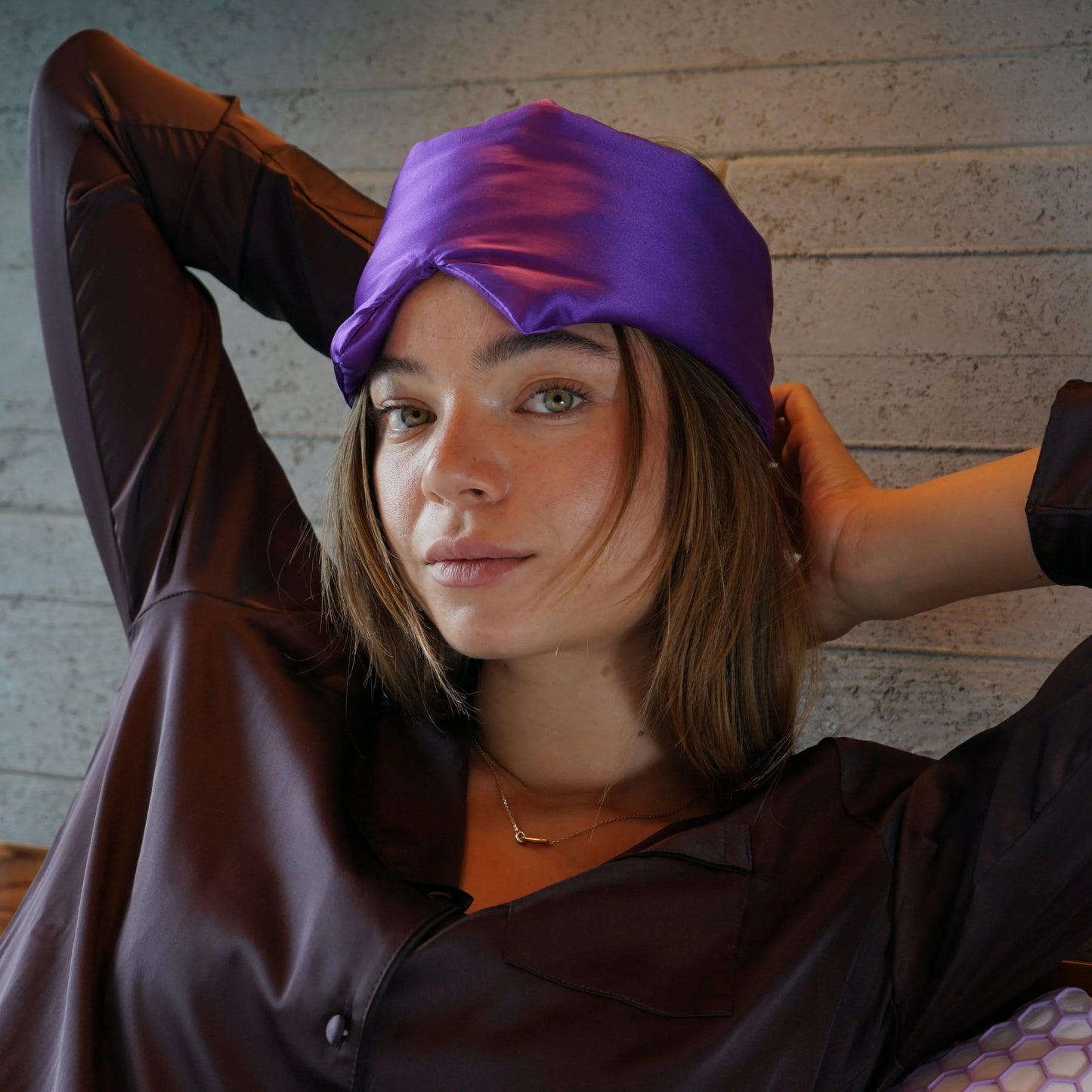 Amethyst Silk Sleep Mask™
